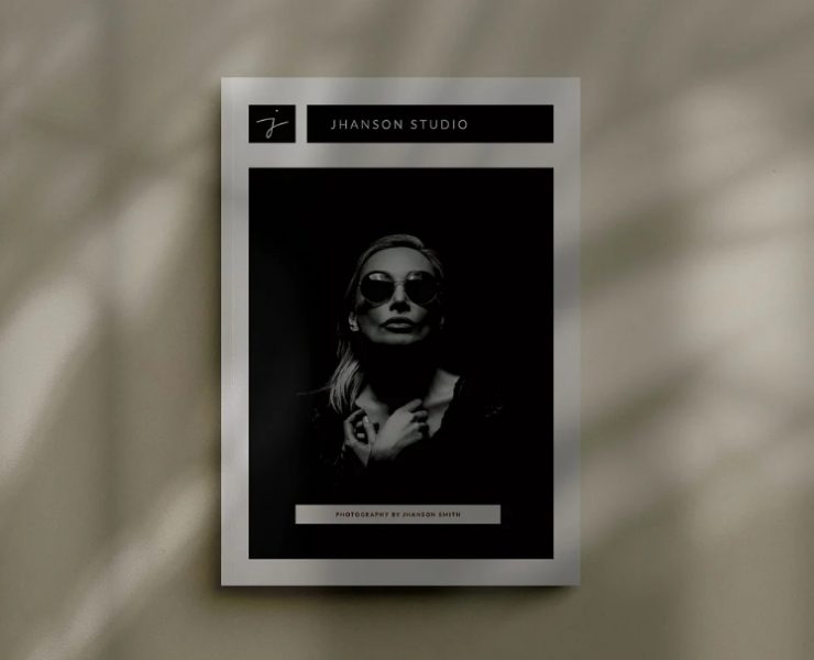 Photography brochure template