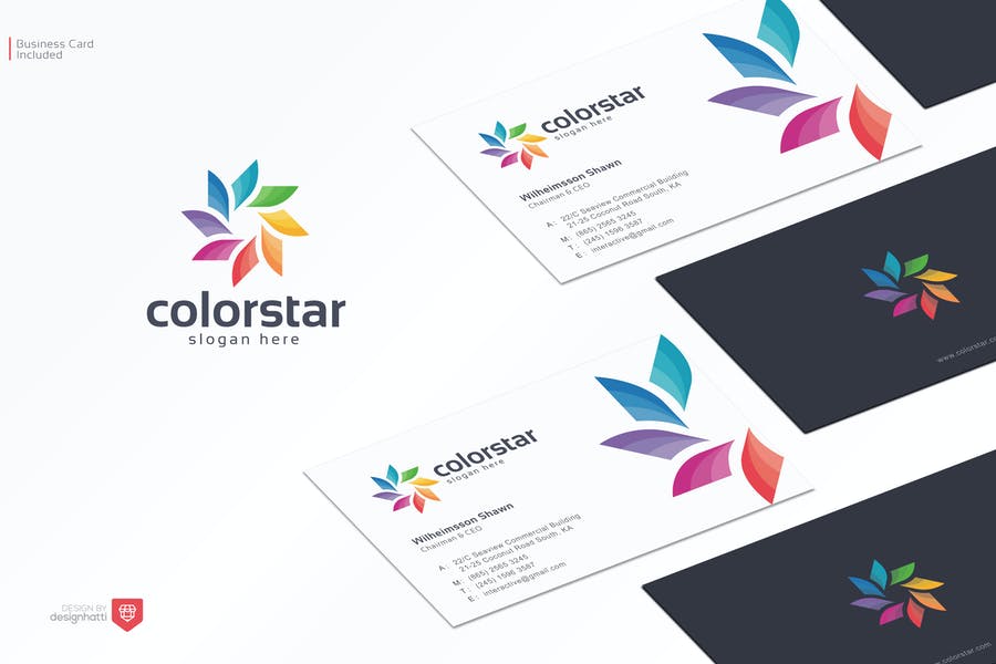 Abstarct Colorful Logo Template