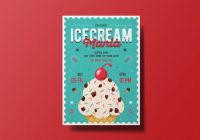 Ice Cream Flyer Template