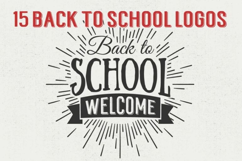 Back to School Logo Template