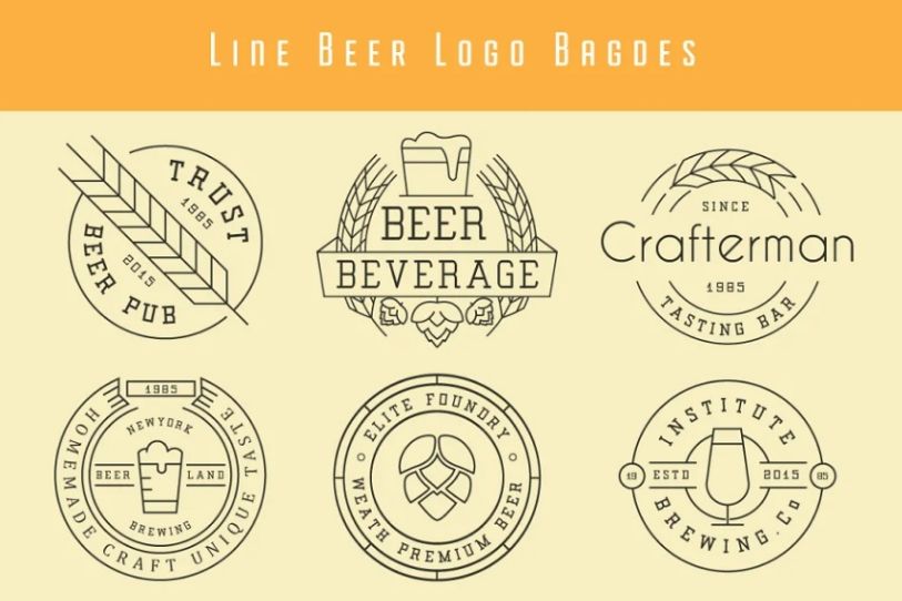 Beer Badgesand Logos Kit