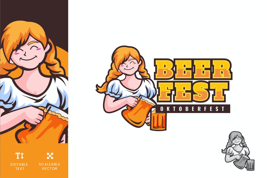 Beer Fest Logo Template