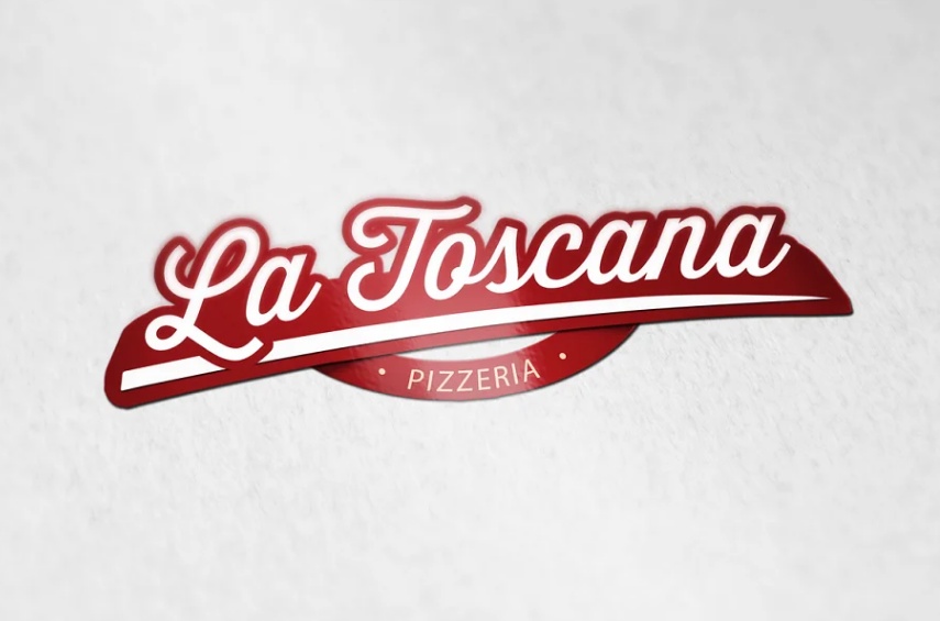 Editable Pizzeria Logo Template