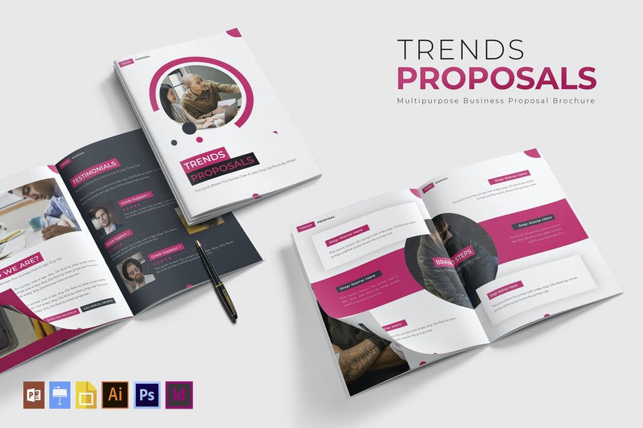 Editable Proposal Brochure Templates