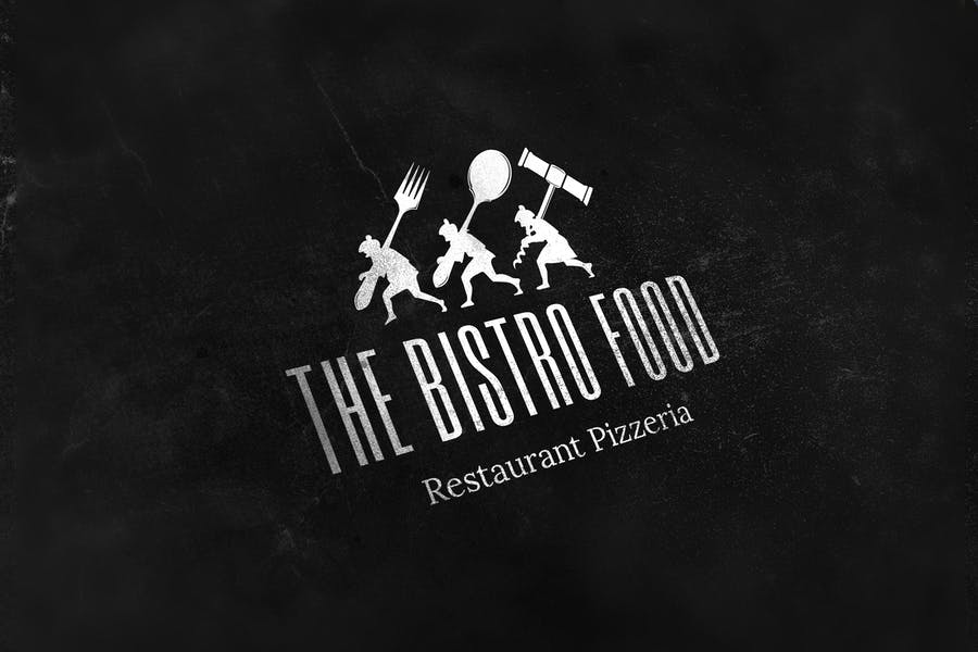 Editable Restaurant Logo Template