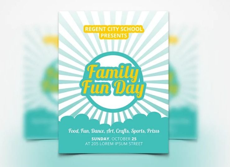 15+ Best Family Fun Day Flyer Template Download