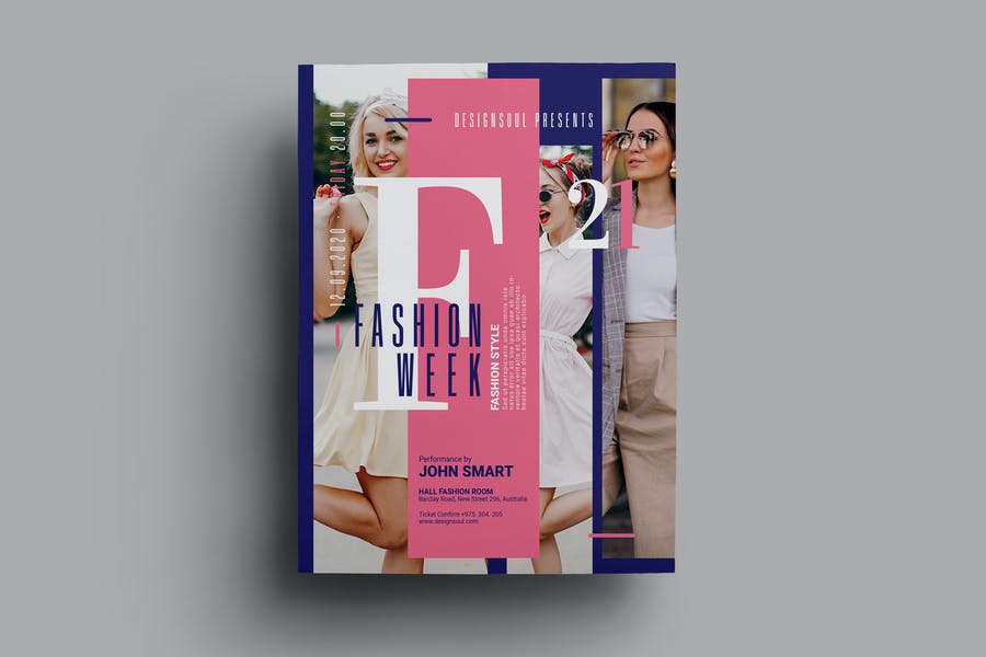 Fully Editable Fashion Poster