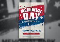 Memorial Day Flyer