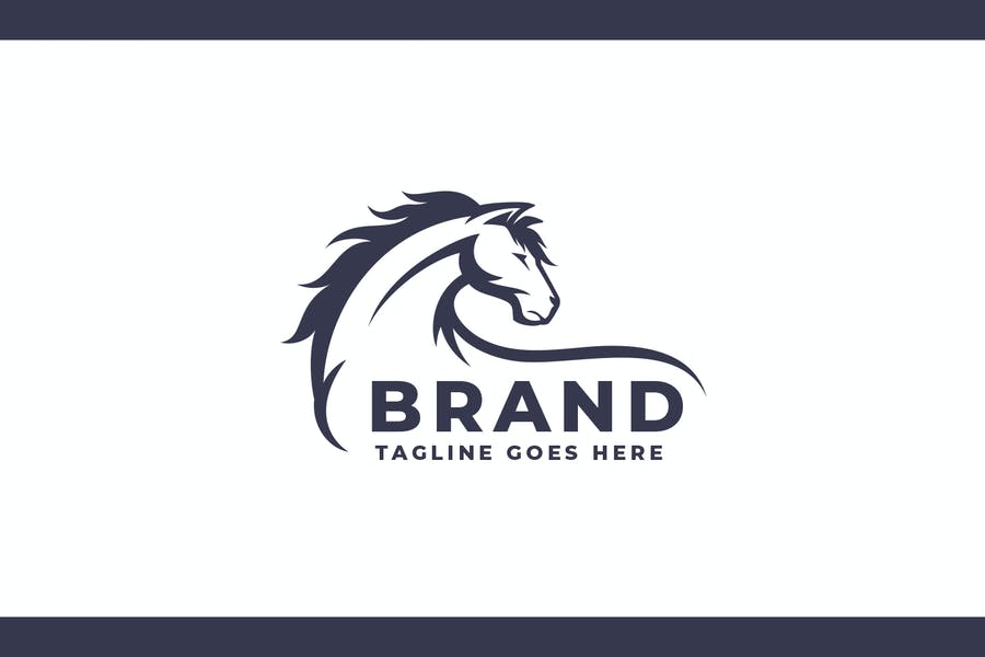 Hand Drawn Horse Logo
