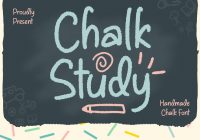 Chalk fonts