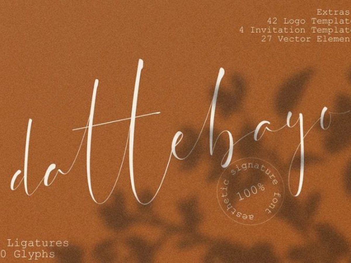 21 Best Aesthetic Fonts Ttf And Otf Download Graphic Cloud