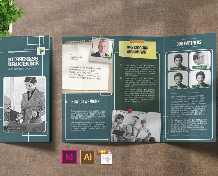 22+ Best Business Tri Fold Brochure Template Design