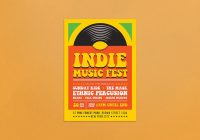 Indie Music Flyer Template