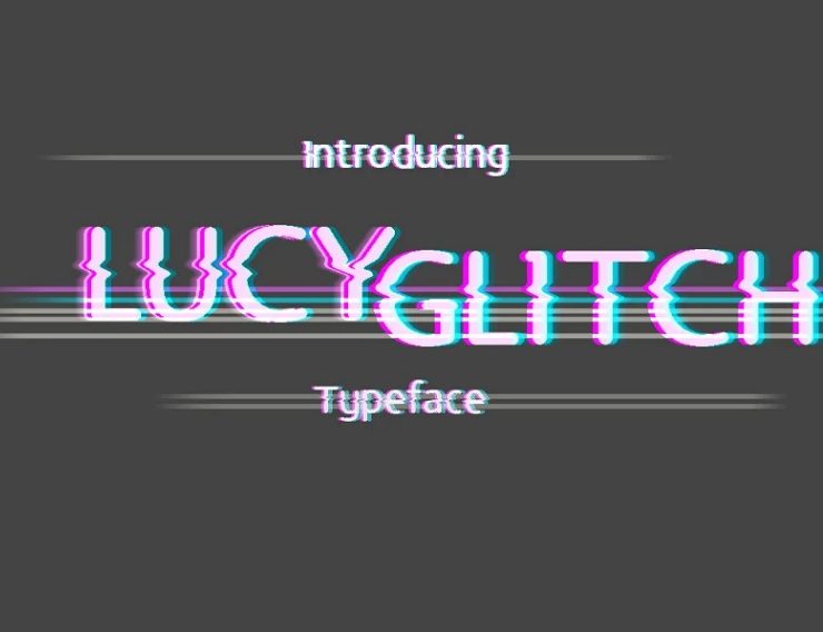 Glitch Fonts