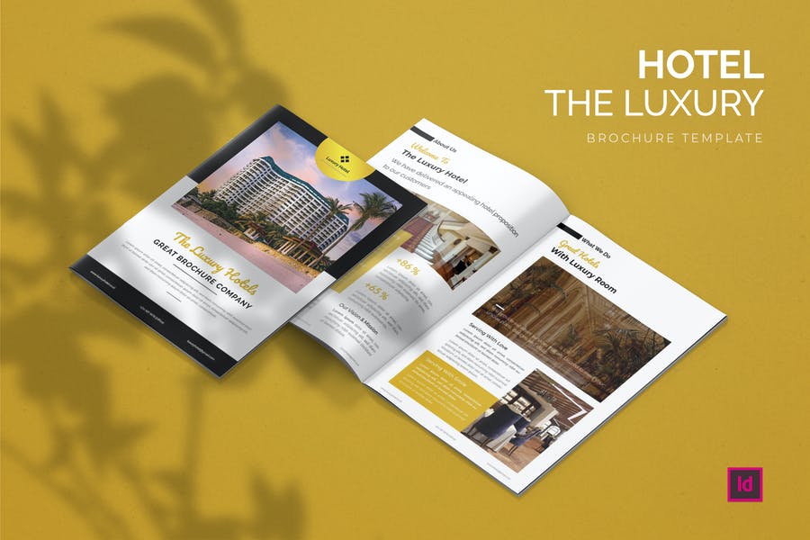Luxury Hotel Brochure Templates