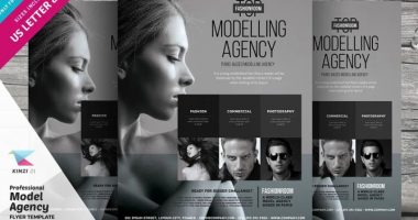 Model Agency Flyer Template