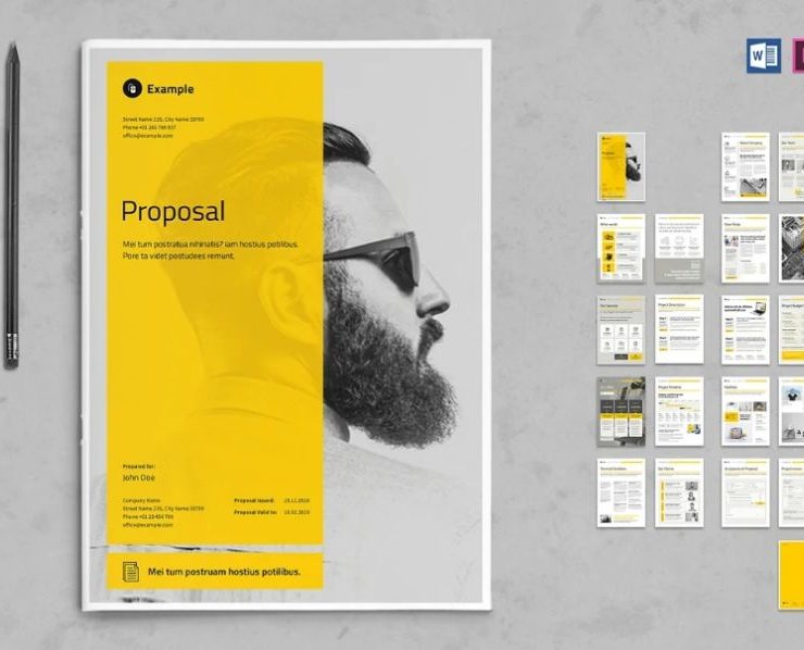 Modern Proposal Brochure Template