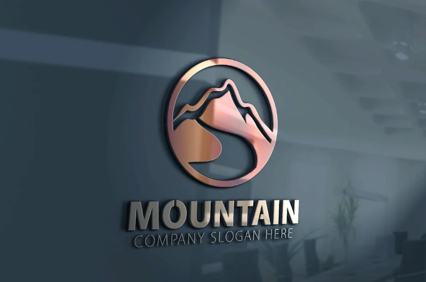 Mountain Resort Logotype Illustrations