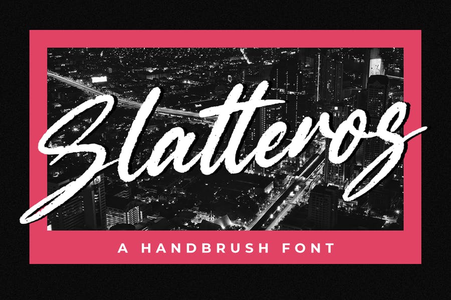 Modern Handrawn Brush fonts
