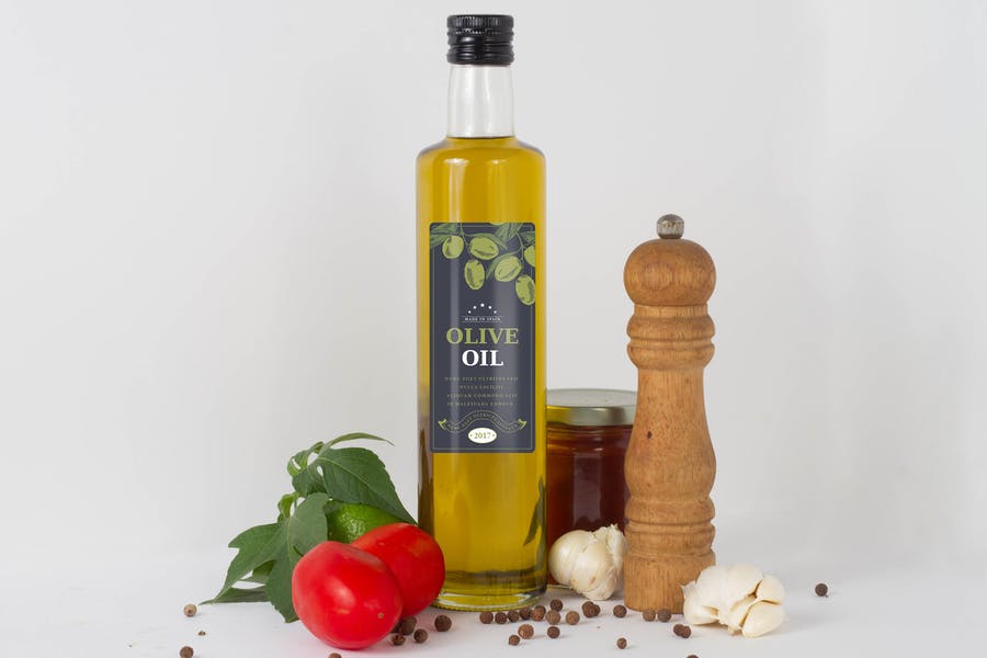Olive Oil Branding Mockups