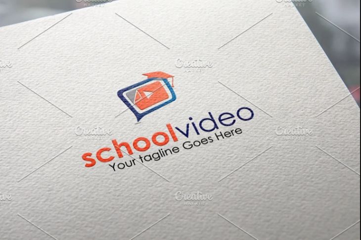 Online School Logo Template