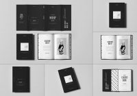 Dust Jacket Book Mockups