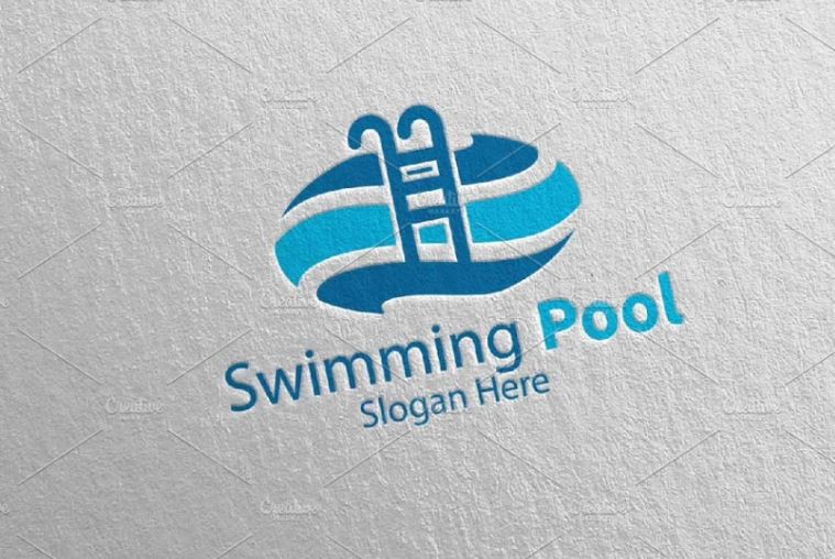 pool logo design