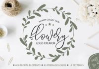 flower logo design