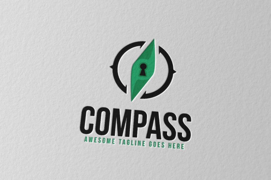 Professional Compass Logo Template
