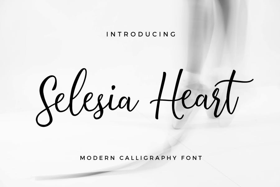 Selesia Heart Casual Font