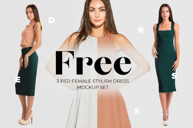 11+ Dress Mockup PSD for Apparel Download - Graphic Cloud