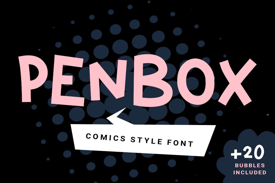Thick Comic Styled Fonts