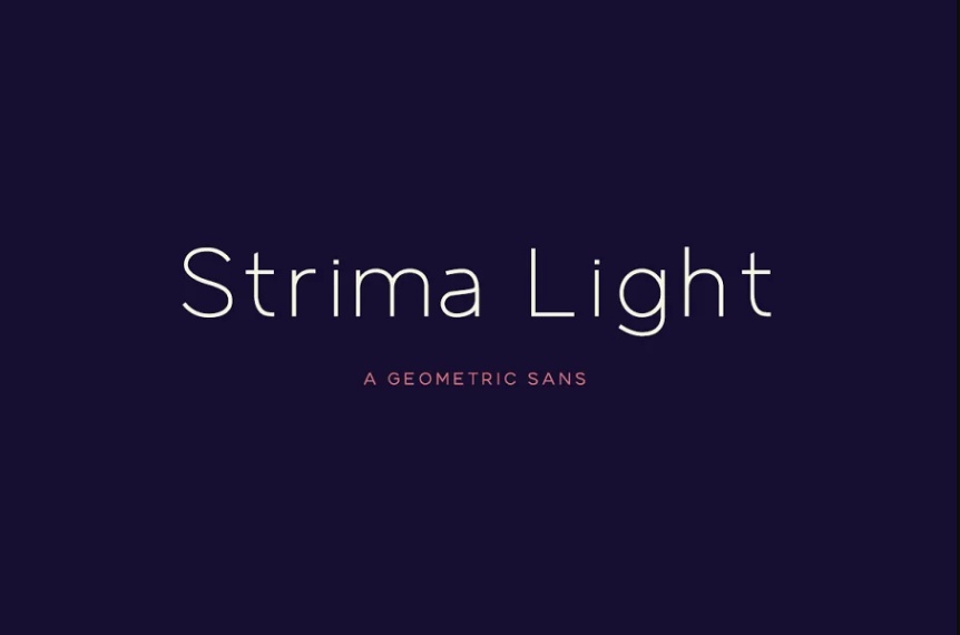 Thin Geometric Gotham fonts