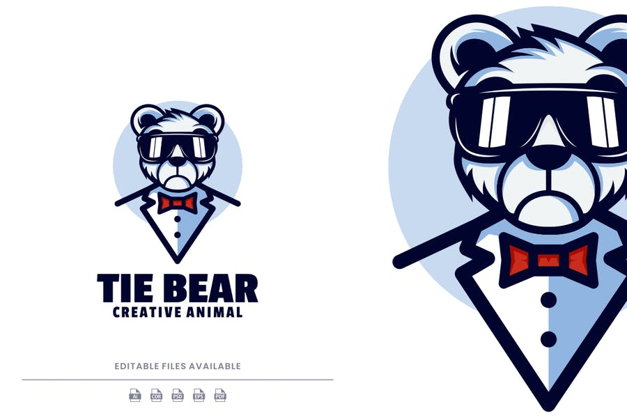 Tie Bear Logo Idea