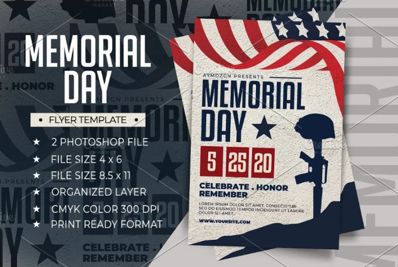 Two Memorial Day Flyers
