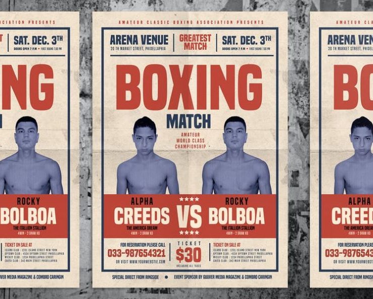 Boxing Night Flyer
