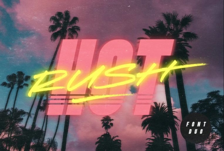 Vintage and Clean Disco Font