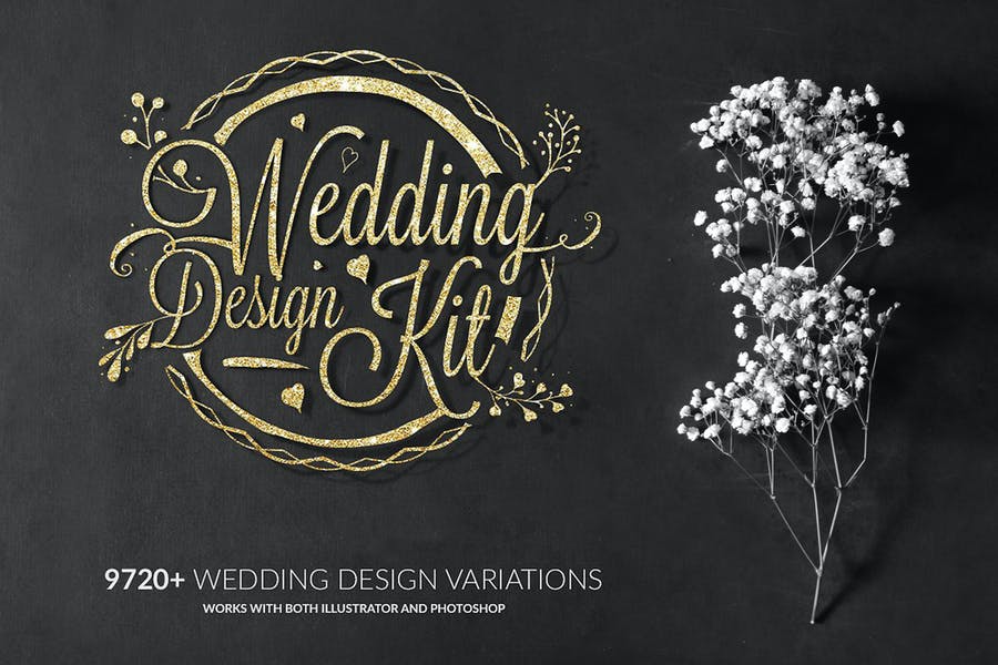 Wedding Logo Design Kit