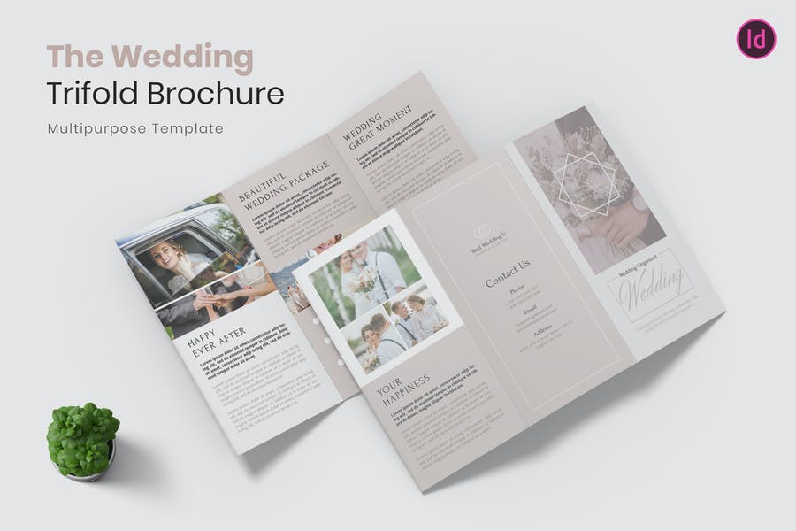 Wedding Tri Fold Brochure