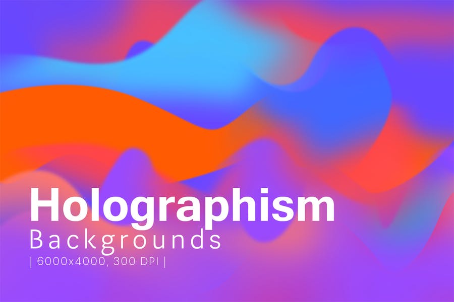 10 Halographism Background Textures