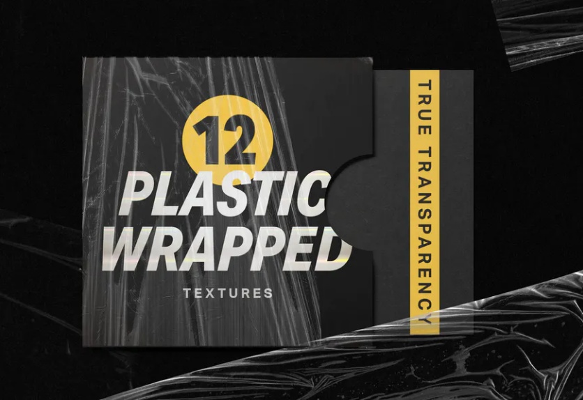 12 Plastic Wrapped Textures