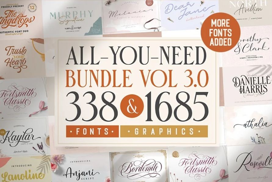 338 Corporate Fonts and Graphics