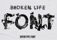 Broken Font