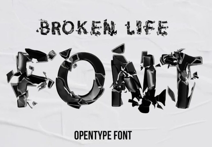 21+ Free Broken Fonts TTF and OTF Downloads