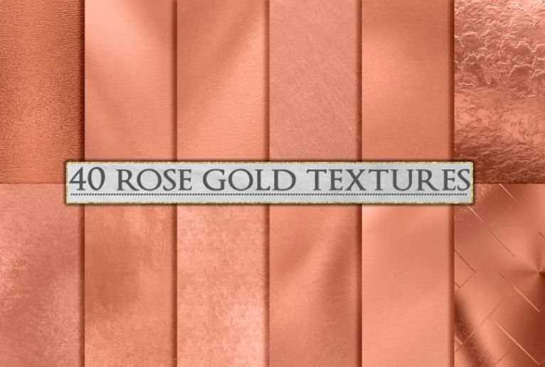 40 Gold Foil Background Textures
