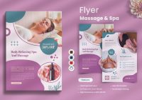 Spa Flyer Templates