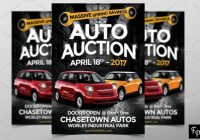 Auction Flyer Template