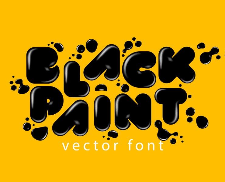 21+ Free Paint Fonts TTF and OTF Download
