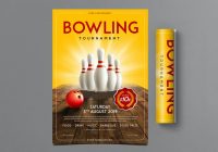 Bowling Night Flyer Template