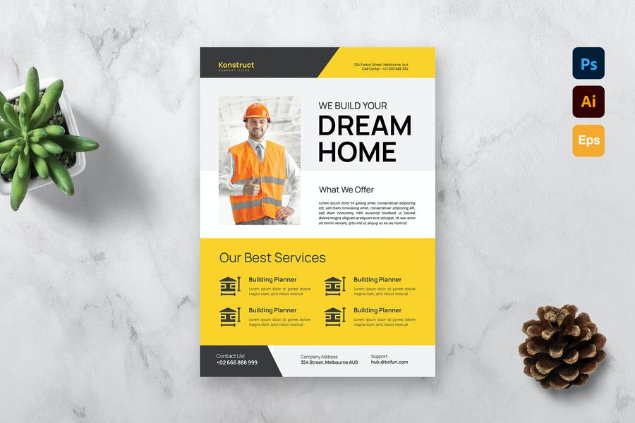 Builder Promotional Flyer